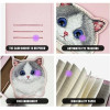 Nimmy set 2in1 notebook + pen BIG EYED PET 2.0 Cat pink