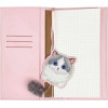 Nimmy set 2in1 notebook + pen BIG EYED PET 2.0 Cat pink