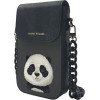 Nimmy set 3in1 phone bag + wallet + gps cover BIG EYED PET 2.0 Panda black