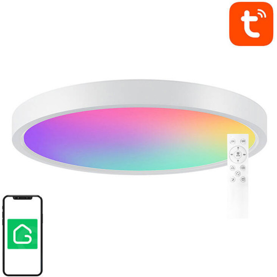 Gosund Smart ceiling lamp 30cm WiFi/Bluetooth 16M RGBCW 1920lm Tuya + Remote Control. - (LB12)