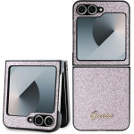 Guess - Glitter Script - Samsung Galaxy Z Flip6 - Pink - (GUHCZF6HGGSHP)