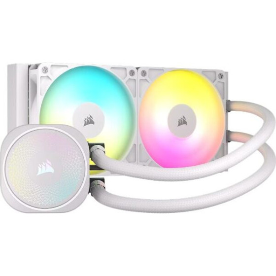 CORSAIR AIO Cooler NAUTILUS 240 ARGB WH - (CW-9060094-WW)