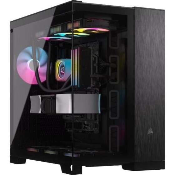 CORSAIR Case 6500X Mid-Tower Dual Ch Obs - (CC-9011283-WW)