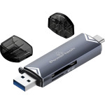 Powertech Card Reader ��� Sd & Micro SD, Usb 3.2, 5Gbps, ���� - (PT-1343)