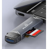 Powertech Card Reader ��� Sd & Micro SD, Usb 3.2, 5Gbps, ���� - (PT-1343)