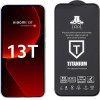 Idol 1991 Tempered Glass Xiaomi 13T Pro 6.67'' 9H 0.25mm Titanium Semi Curved Full Glue BLACK