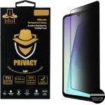 Idol 1991 Tempered Glass Xiaomi Redmi 14C/ Redmi A4/ Poco C75/ Poco M7 6.88'' 9H 0.25mm Privacy Antispy Semi Curved Full Glue BLA