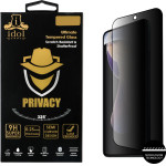 Idol 1991 Tempered Glass Xiaomi Redmi Note 11 PRO/Pro Plus 6.67'' 9H 0.30mm Privacy Antispy Semi Curved Full Glue BLACK