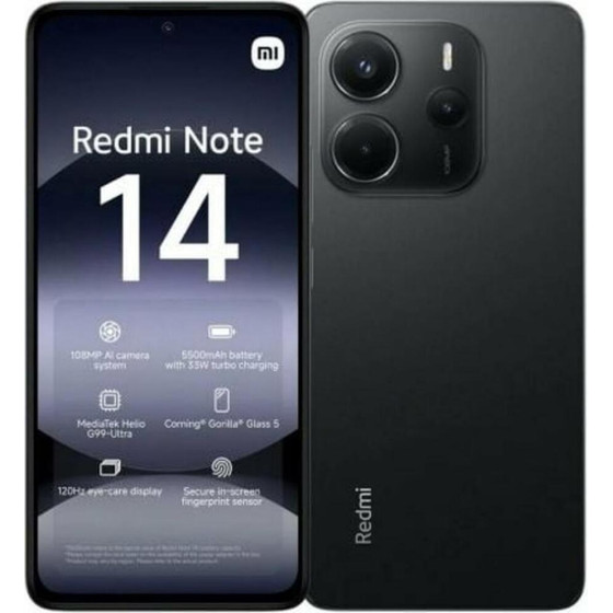 Xiaomi Redmi Note 14 4G Nfc 8GB Ram 256GB Black - (MZB0IKVEU)