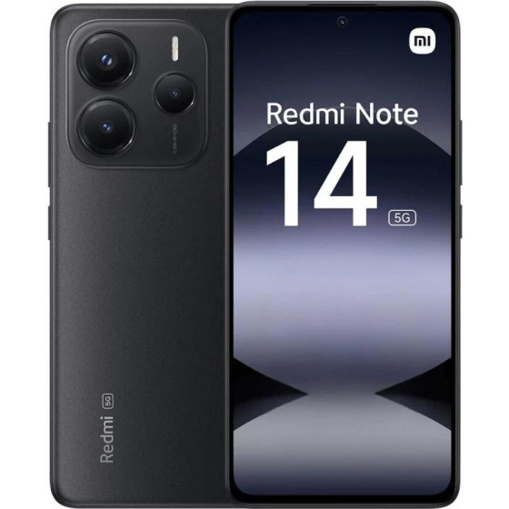 Xiaomi Redmi Note 14 5G Nfc 8GB Ram 256GB Black - (MZB0INYEU)