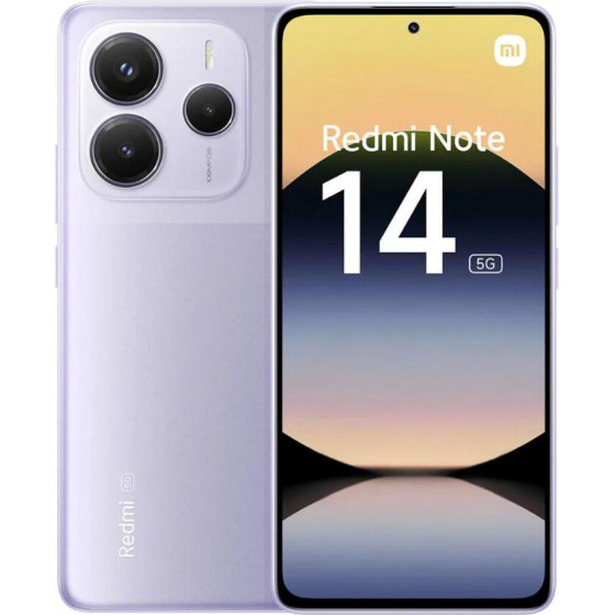 Xiaomi Redmi Note 14 5G Nfc 8GB Ram 256GB Purple - (MZB0IO1EU)