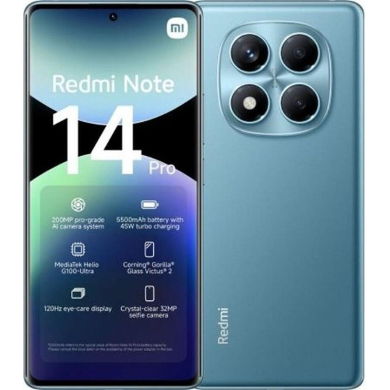Xiaomi Redmi Note 14 Pro 4G Nfc 8GB Ram 256GB Blue - (MZB0IWDEU)