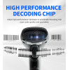 GTCODESTAR Barcode Scanner 1D & 2D, ��������� & ��������, Bluetooth, 2000mAh, ����� - (X-9701B)