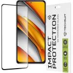 Techsuit - 111D Full Cover / Full Glue Glass - Xiaomi Mi 11i / Poco F3 - Black