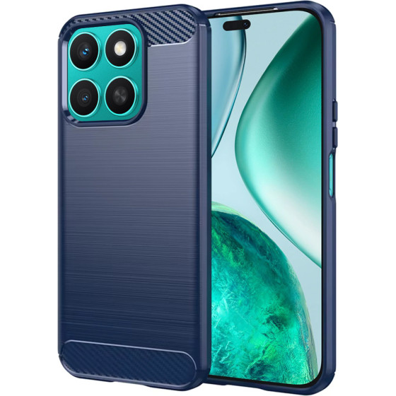 Techsuit - Carbon Silicone - Honor X8c - Blue