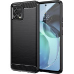 Techsuit - Carbon Silicone - Motorola Moto G72 - Black