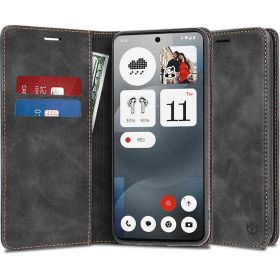 Techsuit - Confy Cover - Nothing Phone (3a) - Black