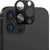 Techsuit - Full Camera Glass - Iphone 12 Pro Max - Black