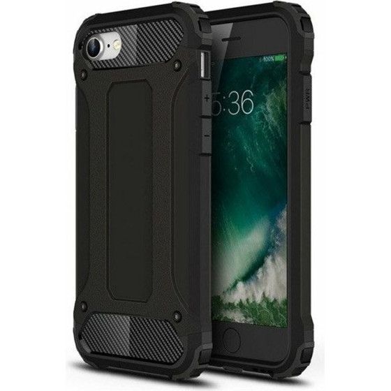 Techsuit - Hybrid Armor - Iphone 7 / Iphone 8 / Iphone Se 2, Se 2020 / Iphone Se 3, Se 2022 - Black