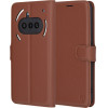 Techsuit - Leather Folio - Nothing Phone (3a) - Brown