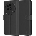 Techsuit - Leather Folio - Nothing Phone (3a) Pro - Black