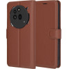 Techsuit - Leather Folio - Nothing Phone (3a) Pro - Brown
