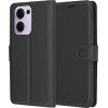Techsuit - Leather Folio - Oppo Reno13 F 4G / Reno13 F 5G / Reno13 Fs 5G - Black