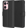 Techsuit - Leather Folio - Oppo Reno13 Pro - Black