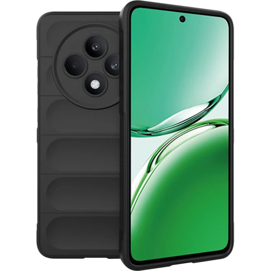 Techsuit - Magic Shield - Oppo Reno12 F 4G / Reno12 F 5G / Reno12 Fs 4G / Reno12 Fs 5G - Black