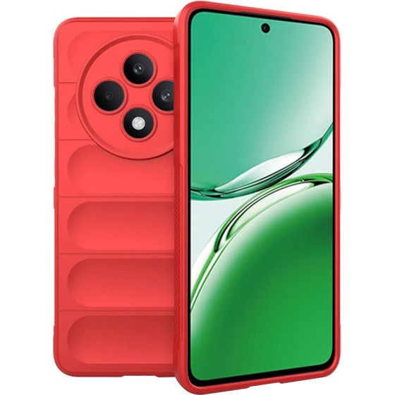 Techsuit - Magic Shield - Oppo Reno12 F 4G / Reno12 F 5G / Reno12 Fs 4G / Reno12 Fs 5G - Red