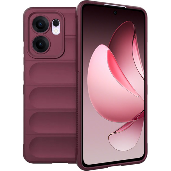 Techsuit - Magic Shield - Oppo Reno13 F 4G / Reno13 F 5G / Reno13 Fs 5G - Bordeaux