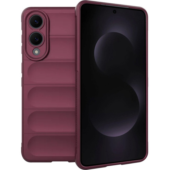 Techsuit - Magic Shield - Samsung Galaxy S25 Edge - Bordeaux