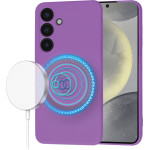 Techsuit - Softflex Magsafe - Samsung Galaxy S24 - Purple