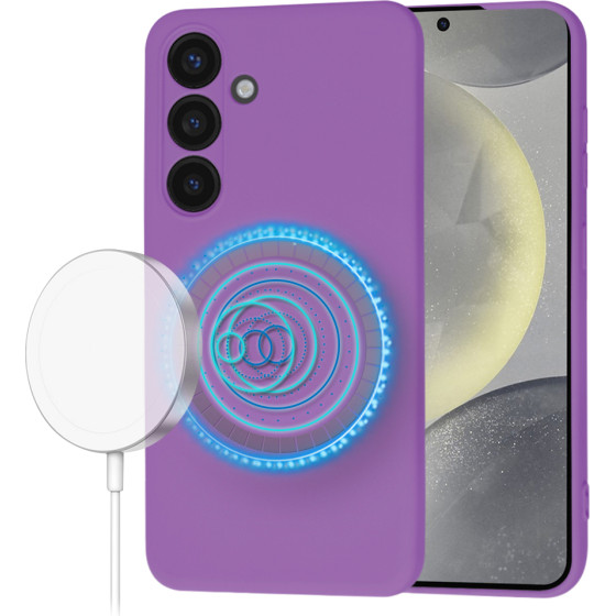 Techsuit - Softflex Magsafe - Samsung Galaxy S24 - Purple