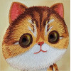 Nimmy Case Big Eyed Pet 2.0 Cat For Iphone 15 Pro khaki