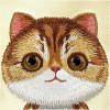 Nimmy Case Big Eyed Pet 2.0 Cat For Iphone 16 khaki