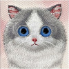 Nimmy Case Big Eyed Pet 2.0 Cat For Iphone 16 Pro Max pink