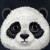 Nimmy Case Big Eyed Pet 2.0 Panda For Iphone 16 black