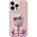 Nimmy Case COOL&Cute 2.0 Cat For Iphone 15 Pro pink