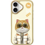 Nimmy Case COOL&Cute 2.0 Cat For Iphone 16 khaki