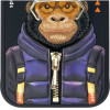Nimmy Case COOL&Cute 2.0 Monkey For Iphone 15 black