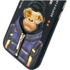 Nimmy Case COOL&Cute 2.0 Monkey For Iphone 15 black