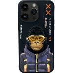 Nimmy Case COOL&Cute 2.0 Monkey For Iphone 15 Pro black