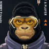 Nimmy Case COOL&Cute 2.0 Monkey For Iphone 15 Pro black