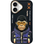Nimmy Case COOL&Cute 2.0 Monkey For Iphone 16 black