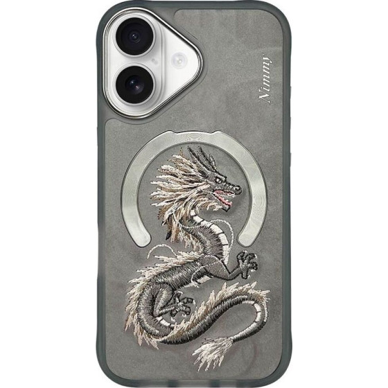 Nimmy Case Dragon Compatible With Magsafe For Iphone 16 gray