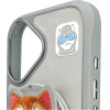 Nimmy Case Glasses Cool Cat Compatible With Magsafe For Iphone 16 gray