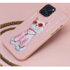 Nimmy Case Glasses Cool Cat For Iphone 15 Pro pink
