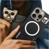 Nimmy Case Glasses Cool Dog Compatible With Magsafe For Iphone 16 Pro black