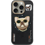 Nimmy Case Glasses Cool Dog Compatible With Magsafe For Iphone 16 Pro Max black